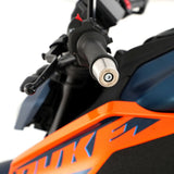 Extremos de manillar de acero inoxidable R&G Racing para KTM 125 Duke 2024-2025