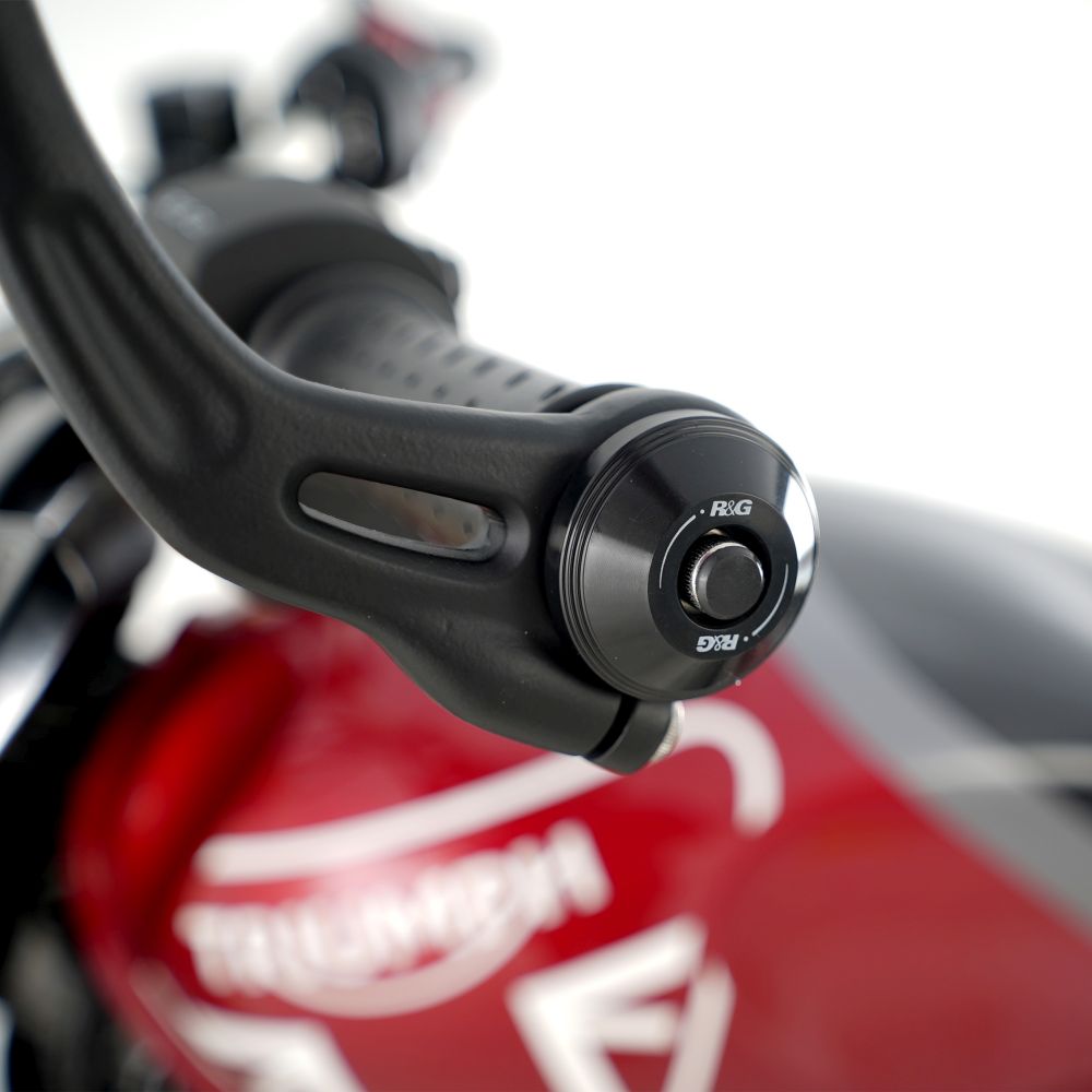R&G Racing Black Bar End Sliders BE0218BK