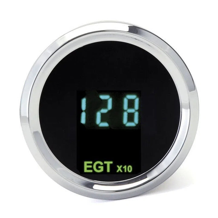 Dakota Digital Round EGT Exhaust Gas Temperature Gauge Teal Display ODYR-12-1