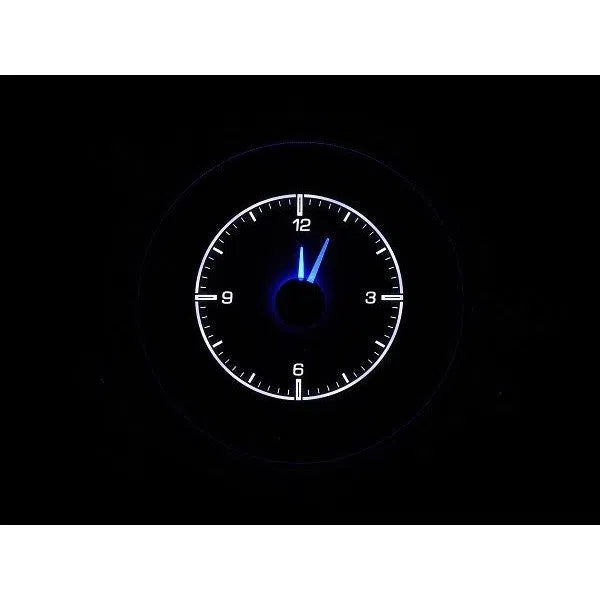 Dakota 69 70 Ford Mustang Analog Clock Gauge for HDX Black HLC-69F-MUS-K