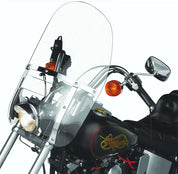 National Cycle Clear Touring Heavy Duty Windshield With Mount Kit, Covered Forks