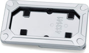 Kuryakyn Nova Side Mount License Plate Frames Black