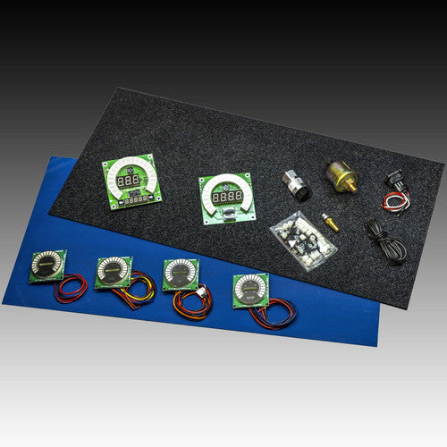Intellitronix LED Create-a-Dash Universal Bargraph Gauge Kit With Black Faceplate