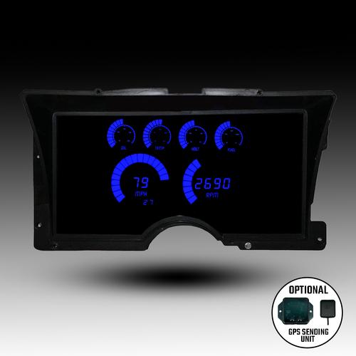 Intellitronix LED Digital Bargaph Gauge Panel With Black Faceplate For 1992-1994 Chevrolet Truck