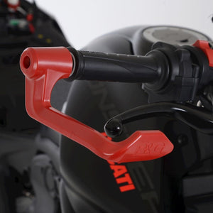 R&G Racing Black Brake Lever Guard For 2021-2024 Lexmoto LXR 125