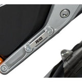R&G Racing Silver Rear Foot Rest Delete Blanking Plates BLP0021SI