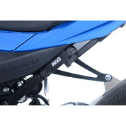 R&G Racing Black Footrest Delete Blanking Plates For 2013-2017 Kawasaki Ninja 250