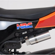 R&G Racing Black Footrest Delete Blanking Plates For 2007-2024 Honda CBR600RR