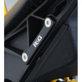 R&G Racing Black Footrest Delete Blanking Plate Kit For 2024-2025 EBR 1190RX
