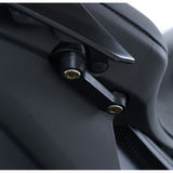 R&G Racing Black Rear Foot Rest Delete Blanking Plates For 2017-2020 Yamaha YZF R6