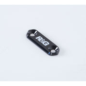 R&G Racing Black Footrest Delete Blanking Plates For 2017-2024 Suzuki GSX-R125