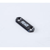 R&G Racing Black Footrest Delete Blanking Plates BLP0082BK