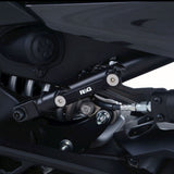 R&G Racing Black Footrest Delete Blanking Plates LHS BLP0089BK
