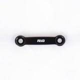 R&G Racing Black Footrest Delete Blanking Plates For 2019-2024 Kawasaki Ninja 125