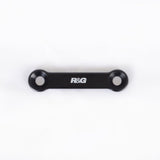 R&G Racing Black Rear Foot Rest Delete Blanking Plates LHS For 2019-2020 Husqvarna SVARTPILEN 701