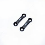R&G Racing Black Rear Foot Rest Delete Blanking Plates For 2019-2024 Triumph Scrambler 1200 XC