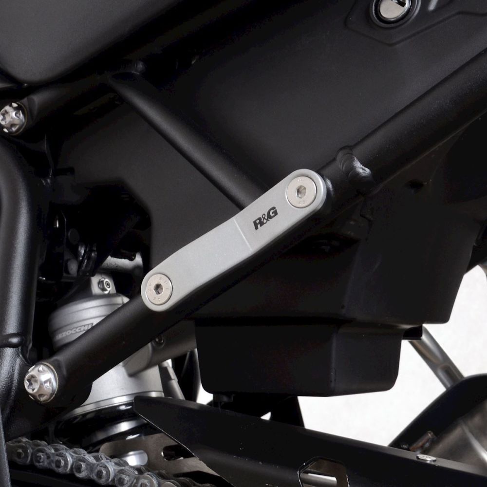 R&G Racing Black Footrest Delete Blanking Plates BLP0106BK