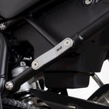 Placas ciegas para reposapiés R&G Racing plateadas para Triumph Tiger 850 Sport (2021-2024)