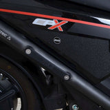 R&G Racing Matt Red Rear Foot Rest Delete Blanking Plates For 2020-2024 Super Soco CPx