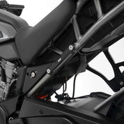 R&G Racing Black Rear Foot Rest Delete Blanking Plates LHS For 2021-2023 Harley-Davidson Pan America 1250 RA1250