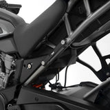 R&G Racing Black Rear Foot Rest Delete Blanking Plates LHS For 2021-2023 Harley-Davidson Pan America 1250 RA1250