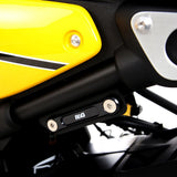 R&G Racing Black Footrest Delete Blanking Plates LHS For 2022-2023 KTM 390 RC
