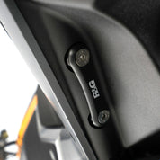 R&G Racing Black Footrest Delete Blanking Plates LHS BLP0131BK