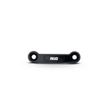 Placas ciegas para reposapiés R&G Racing, color negro, para Honda CB500F 2016-2019