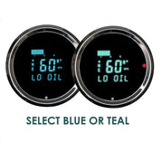 Dakota Digital 1932 Ford Series III Gauge Kit with Teal/Blue Display VFD3-32F-Z