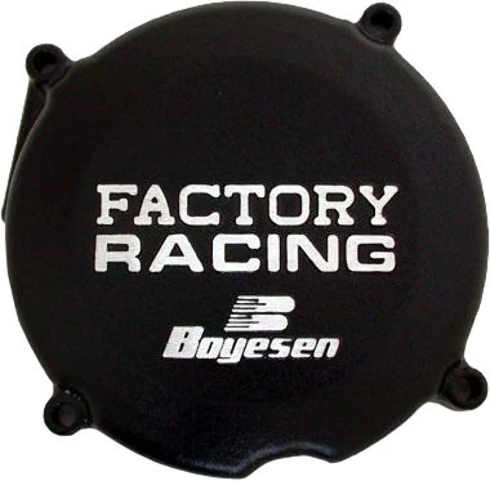 Boyesen Factory Ignition Cover Black for 1986-2001 Honda CR 250 R SC-02B