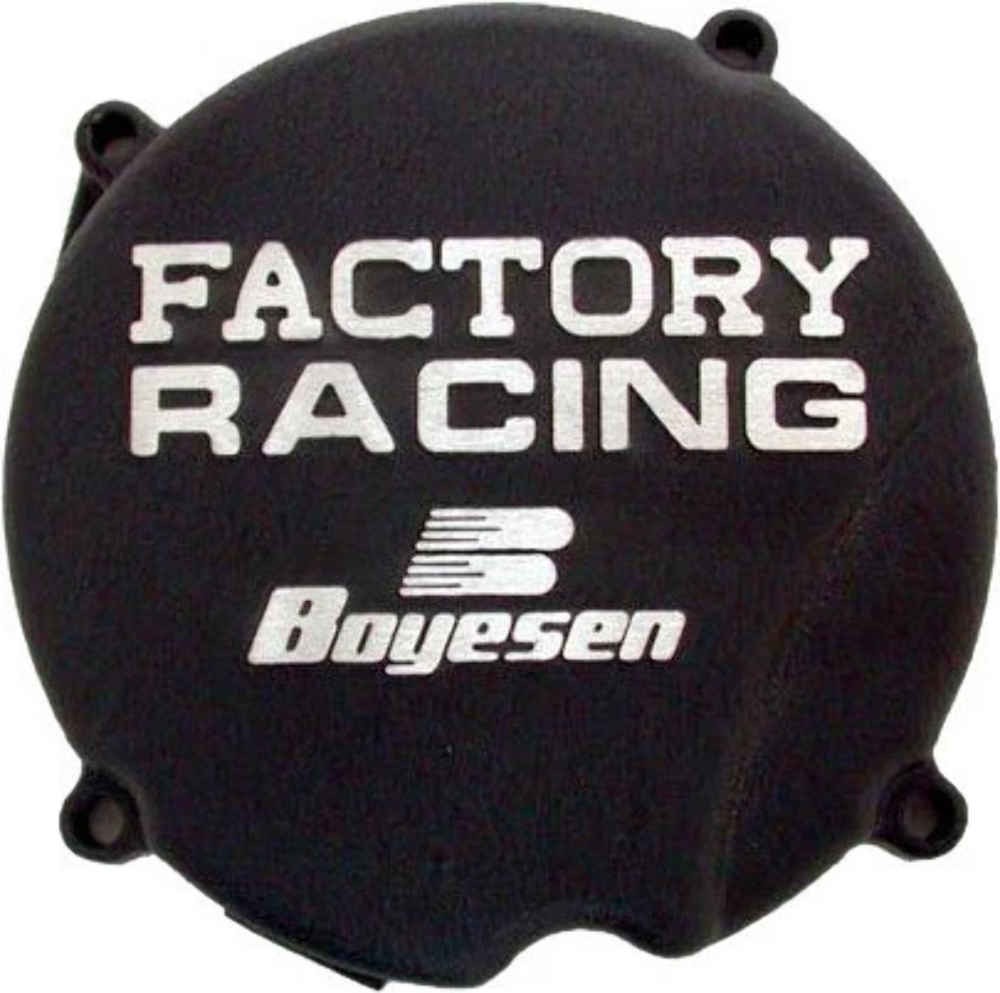 Boyesen Factory Ignition Aluminum Cover Black for Honda CR500R 1984-2001 SC-03B