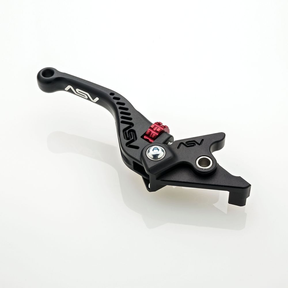 ASV C5 Sport Brake Lever Shorty Black For Kawasaki KLE500 2026 BRC514e