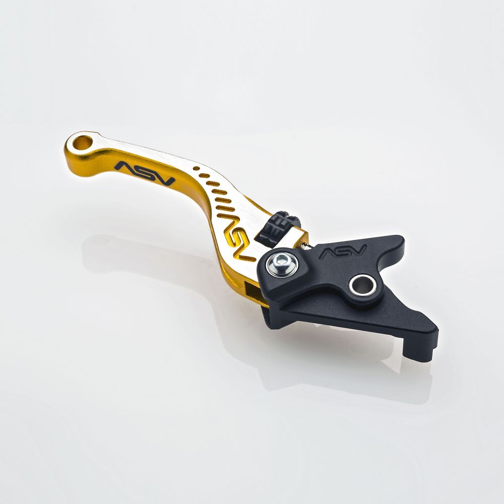 ASV C5 Sport Brake Lever Shorty Gold Bicolor BRC570Z