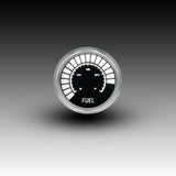Intellitronix LED Digital Bargraph Fuel Level Gauge - Black Faceplate With Chrome Bezel