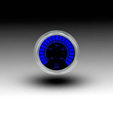 Intellitronix LED Digital Bargraph Oil Temperature Gauge - Black Faceplate With Chrome Bezel