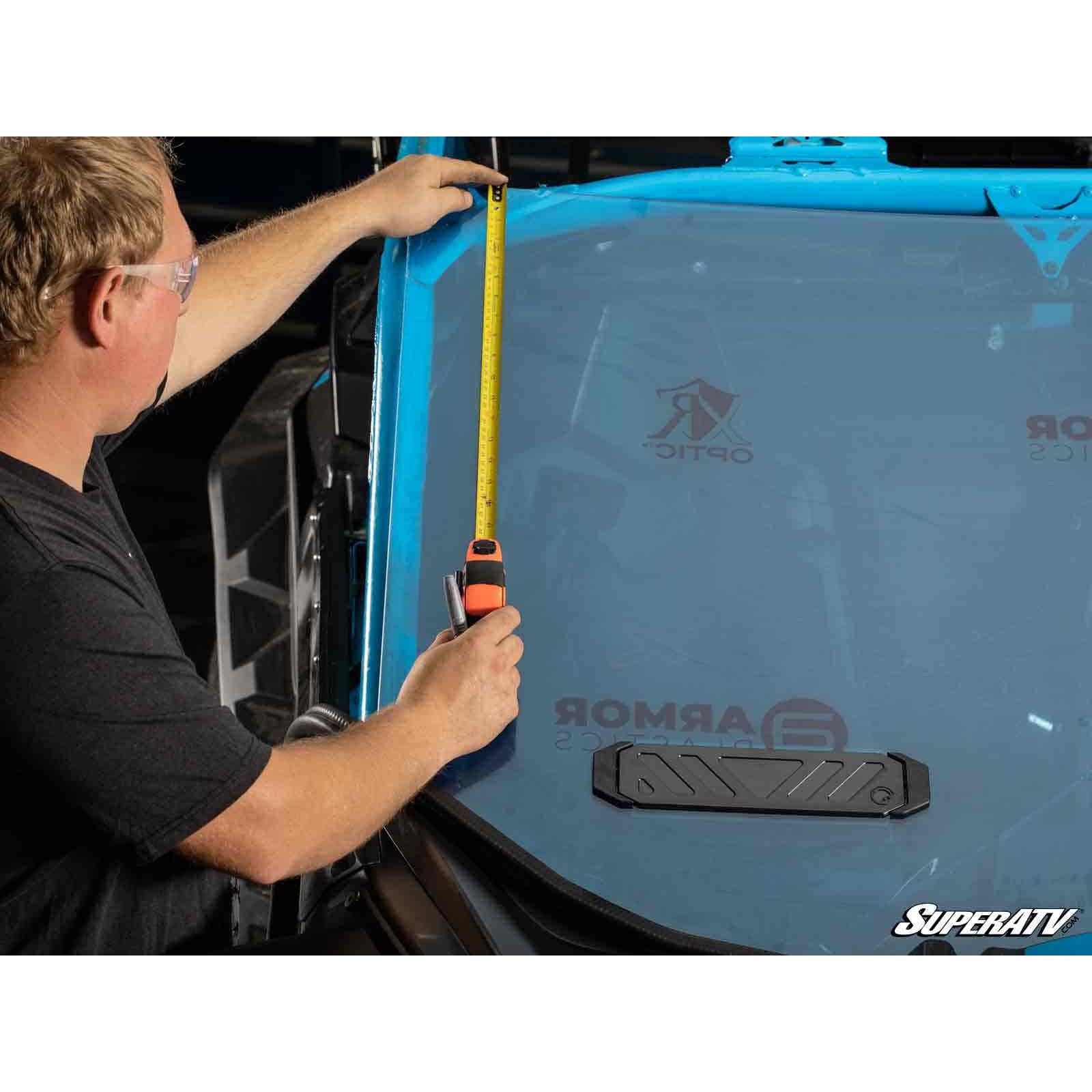 SuperATV Polaris RZR XP Turbo S Custom Cage Windshield Kit BBWS-P-RZRXPTS-70