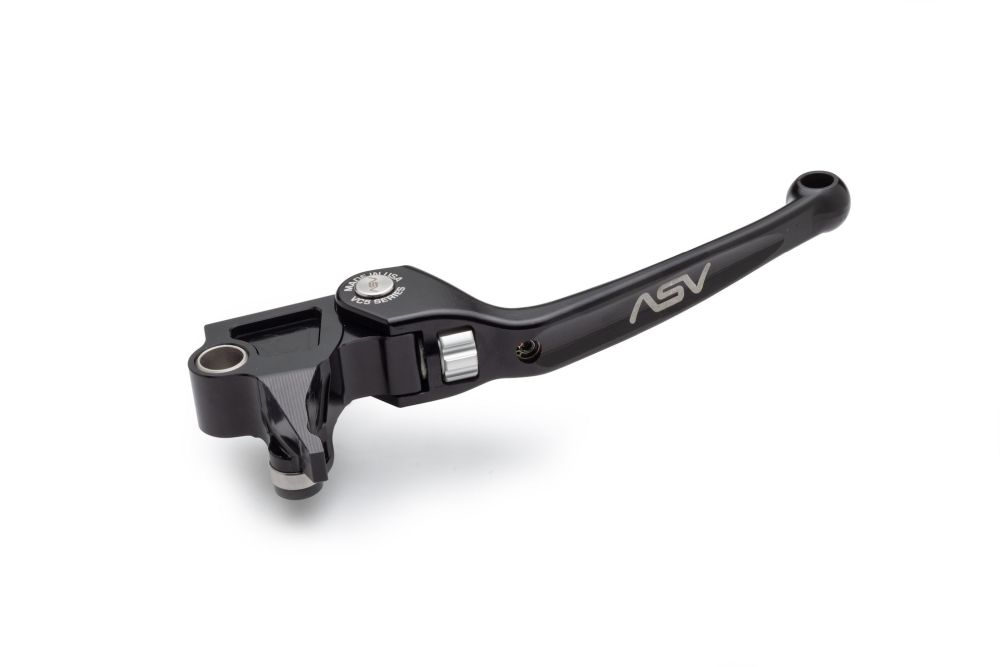 ASV VC5 V-Twin Brake Lever Standard Black For Harley Dyna Softail Road Glide 96-17