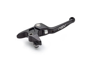 ASV VC5 V-Twin Brake Lever Shorty Black For Harley Softail 15-24 BVC584-SK