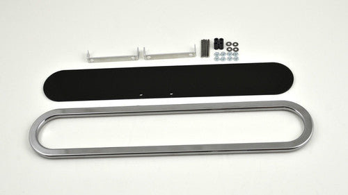 Intellitronix Chrome Bezel Kit For 6 Gauges With Smoked Plexi-Glass BZ10002