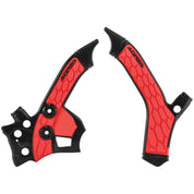 Acerbis Black/Red X-Grip Frame Guard - 2726851042