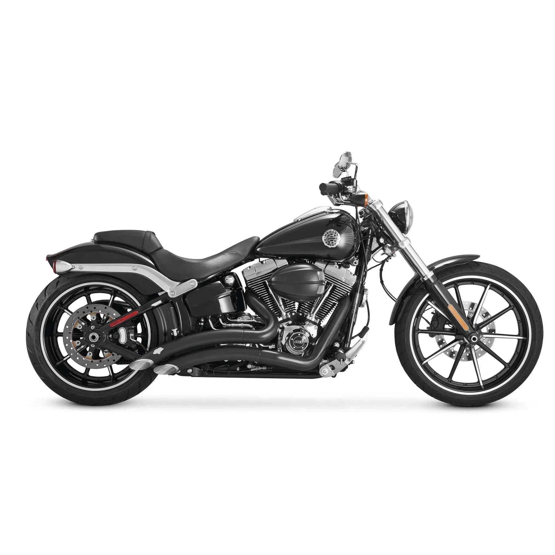 Vance & Hines 46065 Big Radius 2:2 Black Fits 2013-2014 H-D Softail VH-0134