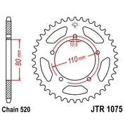 Front & Rear Sprocket Kit for KYMCO 250 Venox 04-09 JT Sprockets