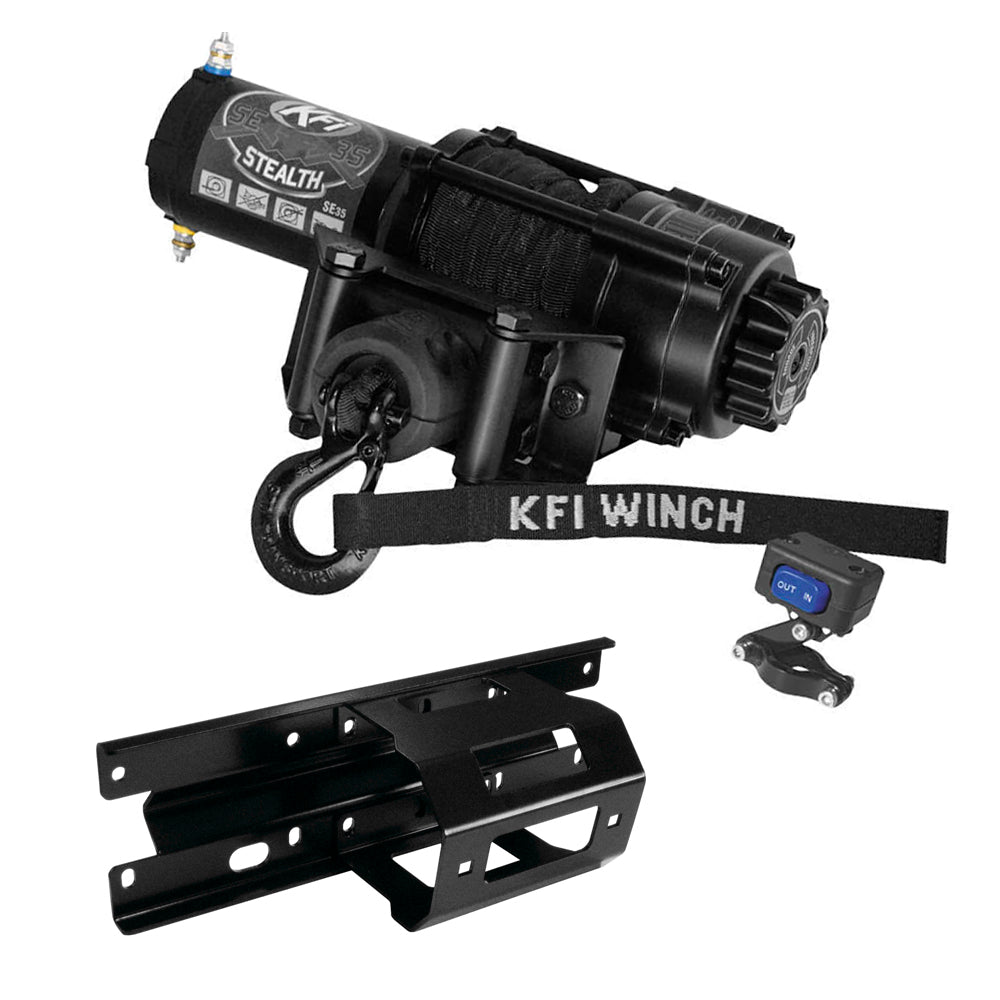 KFI 3500 lb Assault Winch And Optional Mount