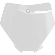 Acerbis White Front Number Plate for KTM - 2736270002