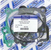 WSM Top End Gasket Kit For Kawasaki / Suzuki 110 KLX / DRZ 02-22 29-730