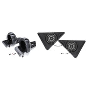 SSV Works Behind Seat 6.5" Unloaded Speaker Pods With 8" Speaker Pods For Polaris Slingshot 15-21