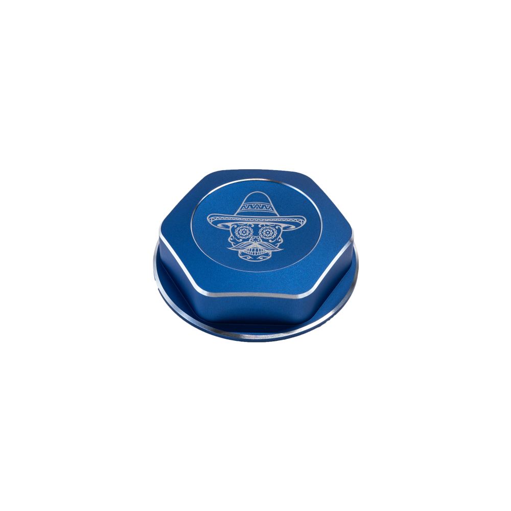 RJWC El'Braaapo Billet Aluminum Gas Cap For Can Am Outlander & Renegade + Polaris Sportsman & Scrambler