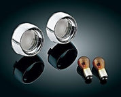 Kuryakyn Deep Dish Bezels with Lenses 2270