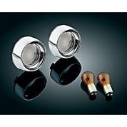 Kuryakyn Deep Dish Bezels with Lenses 2270
