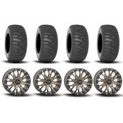System 3 SB-4 Beadlock Bronze 15" Wheels And SS360 Sand/Snow Tires [31x10-15] ,[31x12-15]